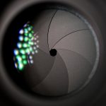 close up photo of camera shutter