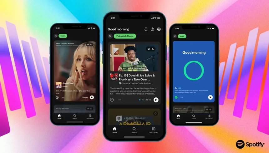 Spotify Testing New Interface for Its Now Playing Feature